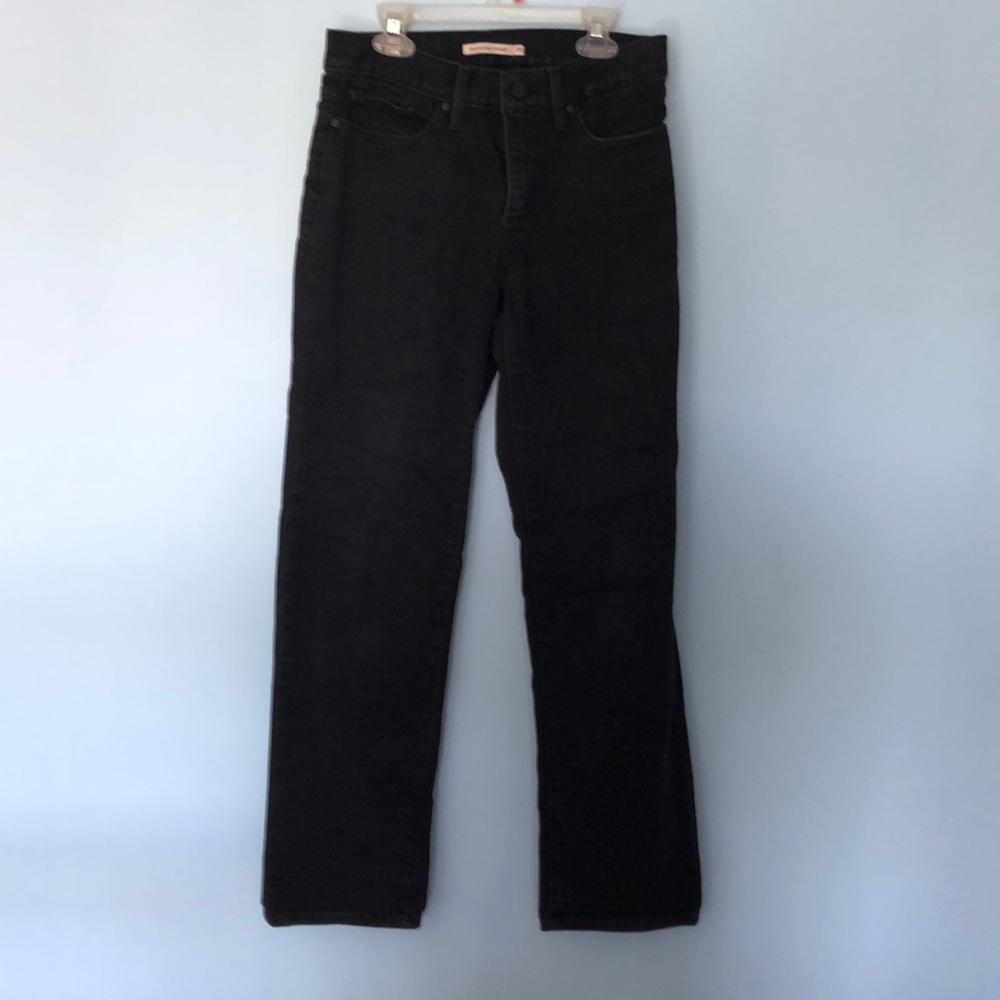 Black Levi Low Rise Skinny Jeans